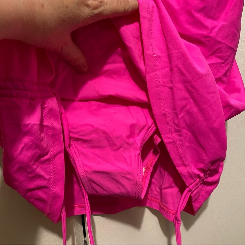 Chic Hot Pink Swim Coverup - Picture 4 of 7